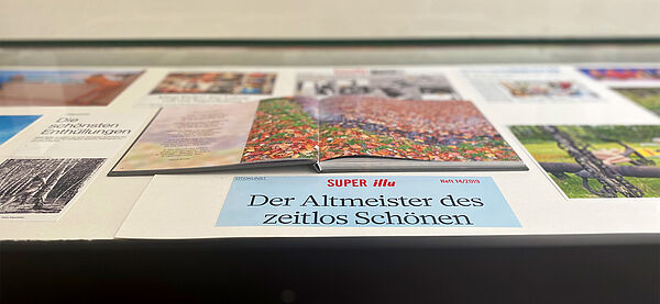 Zeitungsausschnitte über Klaus Ender.