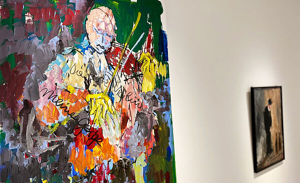 Ein buntes Selbstbildnis. 